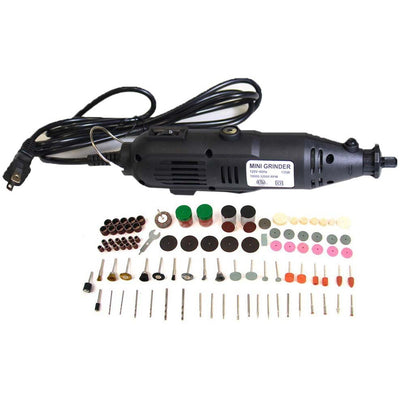 Premium 8.5" Rotary Tool Set With Accessories (Pack of: 1) - TJ9910-161 - ToolUSA