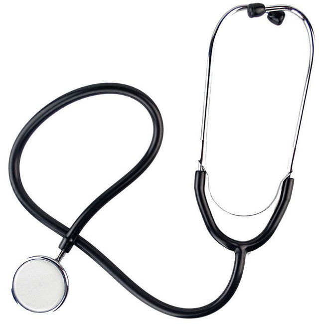 Professional Quality Dual Headed Stethoscope - PVC Zippered Storage Pouch Included - H-20003 - ToolUSA