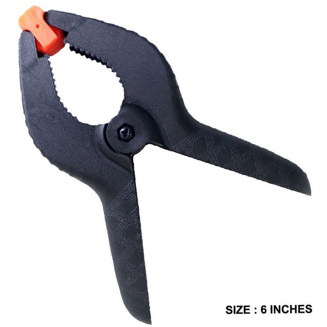 PVC Spring Clamp - 6" (Pack of: 6) - TZ03-04460-Z06 - ToolUSA