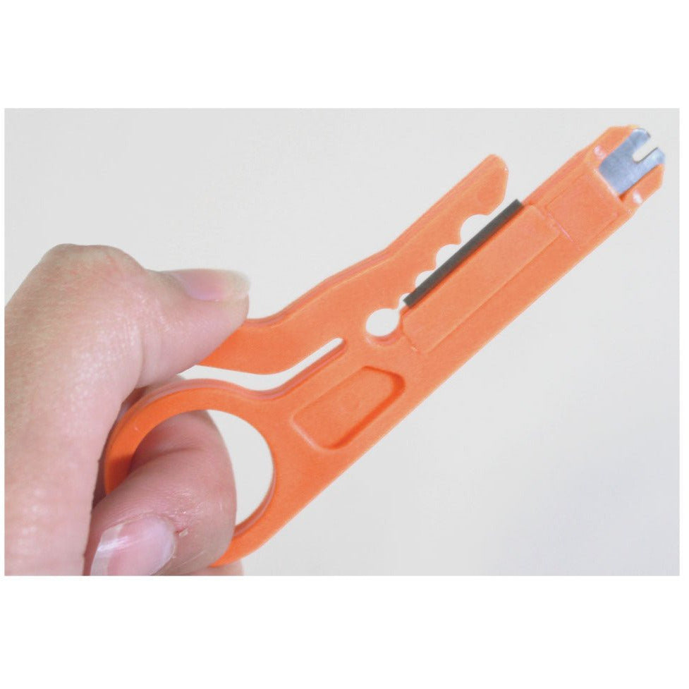 PVC Wire Stripper Tool - Cable Clip, Stripper & Finger Handle - TE-00021 - ToolUSA