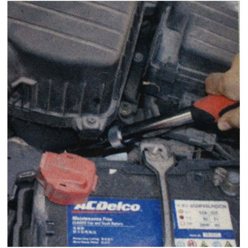 Ratchet Handle With Telescopic Shaft - 3/8 Inch Drive And 72 Teeth Oval Head - TU24024 - ToolUSA