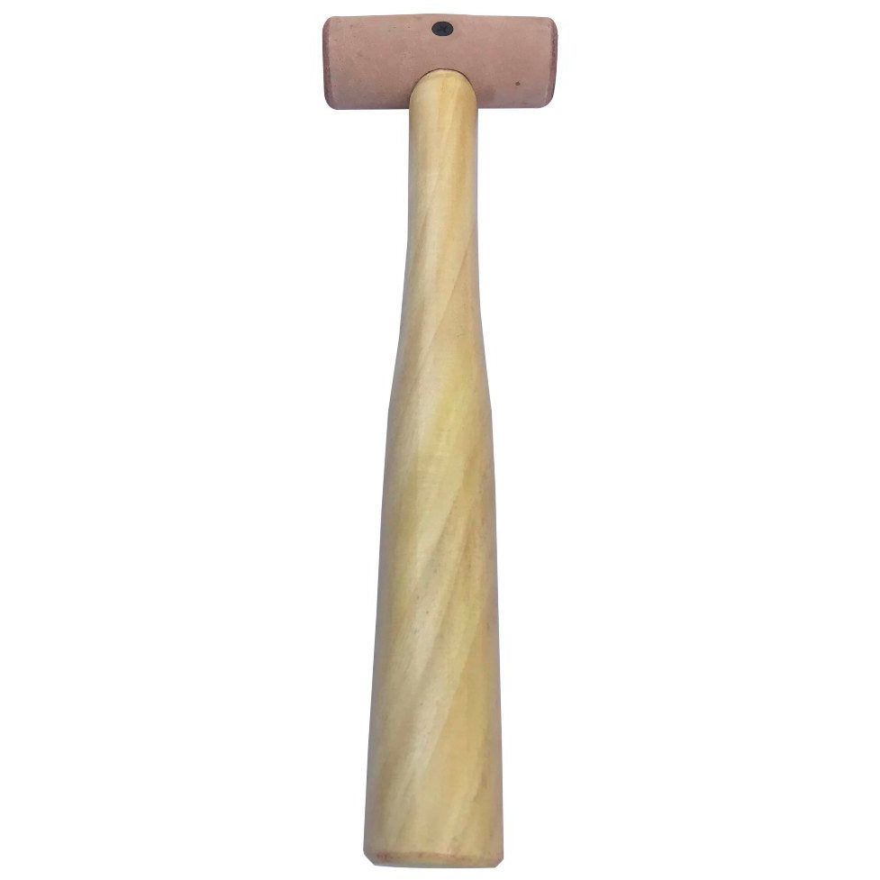 Rawhide Mallet with Wooden Handle - ToolUSA