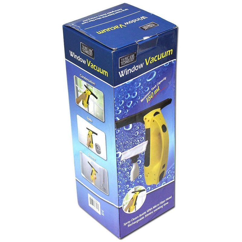 Rechargable Window Vacuum With Attachments - LK-LKCO-66016 - ToolUSA