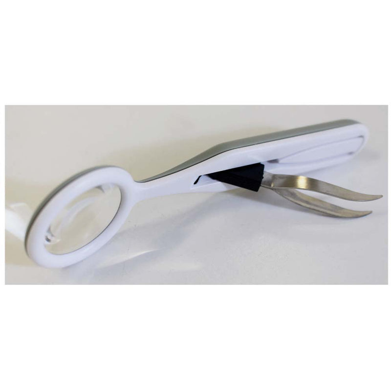 Retractable Tweezer Magnifier with Bead Reamer Set - KIT-FD600 - ToolUSA