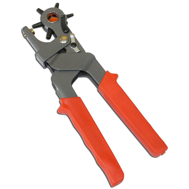 Revolving Hole Punch For Leather with 6 Punch Sizes - TP-04402 - ToolUSA