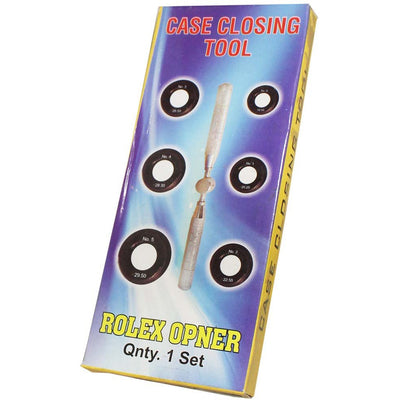 Rolex Oyster Case Closing Tool With 6 Sizes To Match Your Need - TJ-09644 - ToolUSA