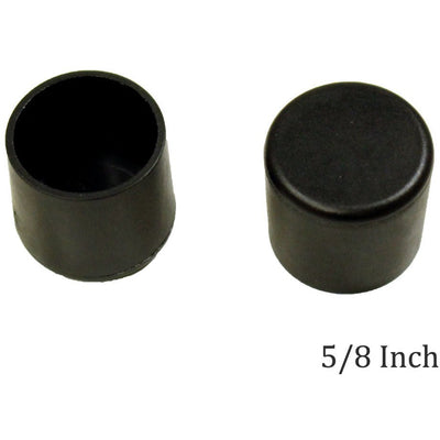 Round Plastic Cap For Metal Legs 5/8 Inches In Diameter (Pack of: 4) - HI-44521-Z04 - ToolUSA