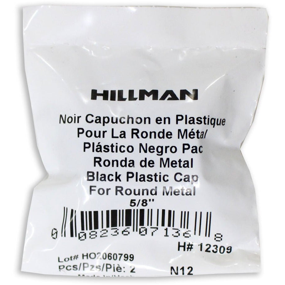 Round Plastic Cap For Metal Legs 5/8 Inches In Diameter (Pack of: 4) - HI-44521-Z04 - ToolUSA