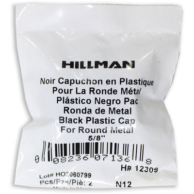 Round Plastic Cap For Metal Legs 5/8 Inches In Diameter (Pack of: 4) - HI-44521-Z04 - ToolUSA