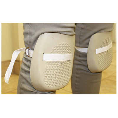Rubber Knee Pads with Adjustable Straps For Most Knee Sizes - SF-30001 - ToolUSA