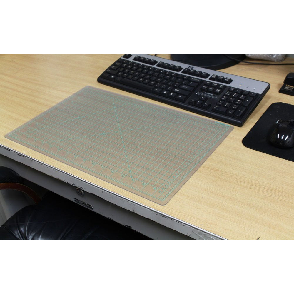 Self Healing Cutting Mat | Clear, 12 x 18" - MAT-1218-CLR - ToolUSA