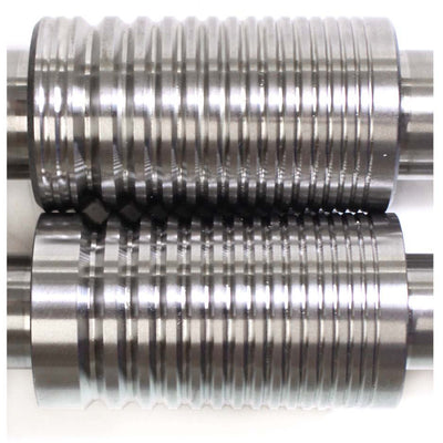 Set Of 2 Wire Grooved Rollers For Use With Metal Wires - TJ9999-WIRE - ToolUSA