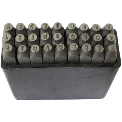 Set Of 27 Pieces- 26 Letters Of The Alphabet, In "lollipop" Style, Plus Ampersand-capital Letters Size 3/32 Inches - TJ916-27332L - ToolUSA