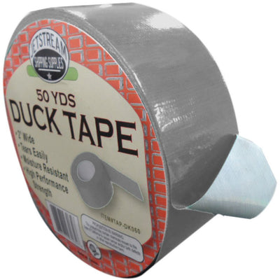 Silver Duct Tape - 2 Inch x 180 Feet - TAP-97060 - ToolUSA