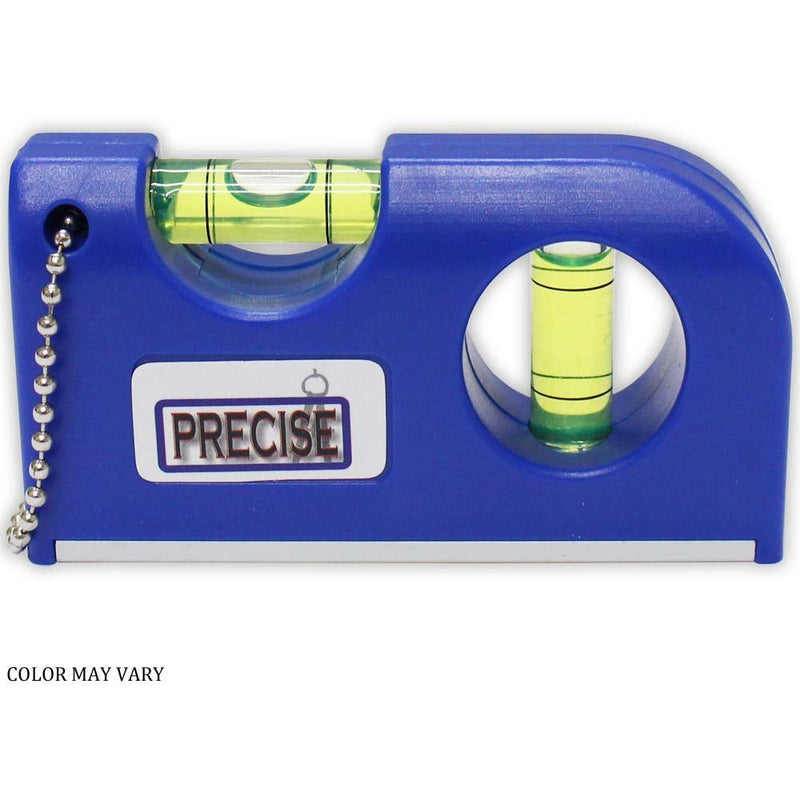 Small 2-directional Level - Magnet on Bottom, Belt Clip & Key Chain - TZ7203 - ToolUSA