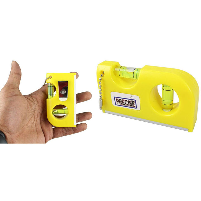 Small 2-directional Level - Magnet on Bottom, Belt Clip & Key Chain - TZ7203 - ToolUSA