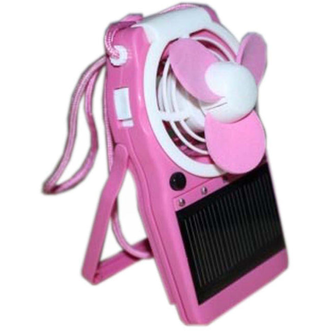 Solar Fan with Neck Lanyard - ToolUSA