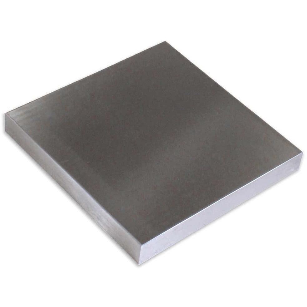 Solid Steel Bench Block - 5-3/4 x 5 3/4 x 3/4 Inches - TJ-44092 - ToolUSA