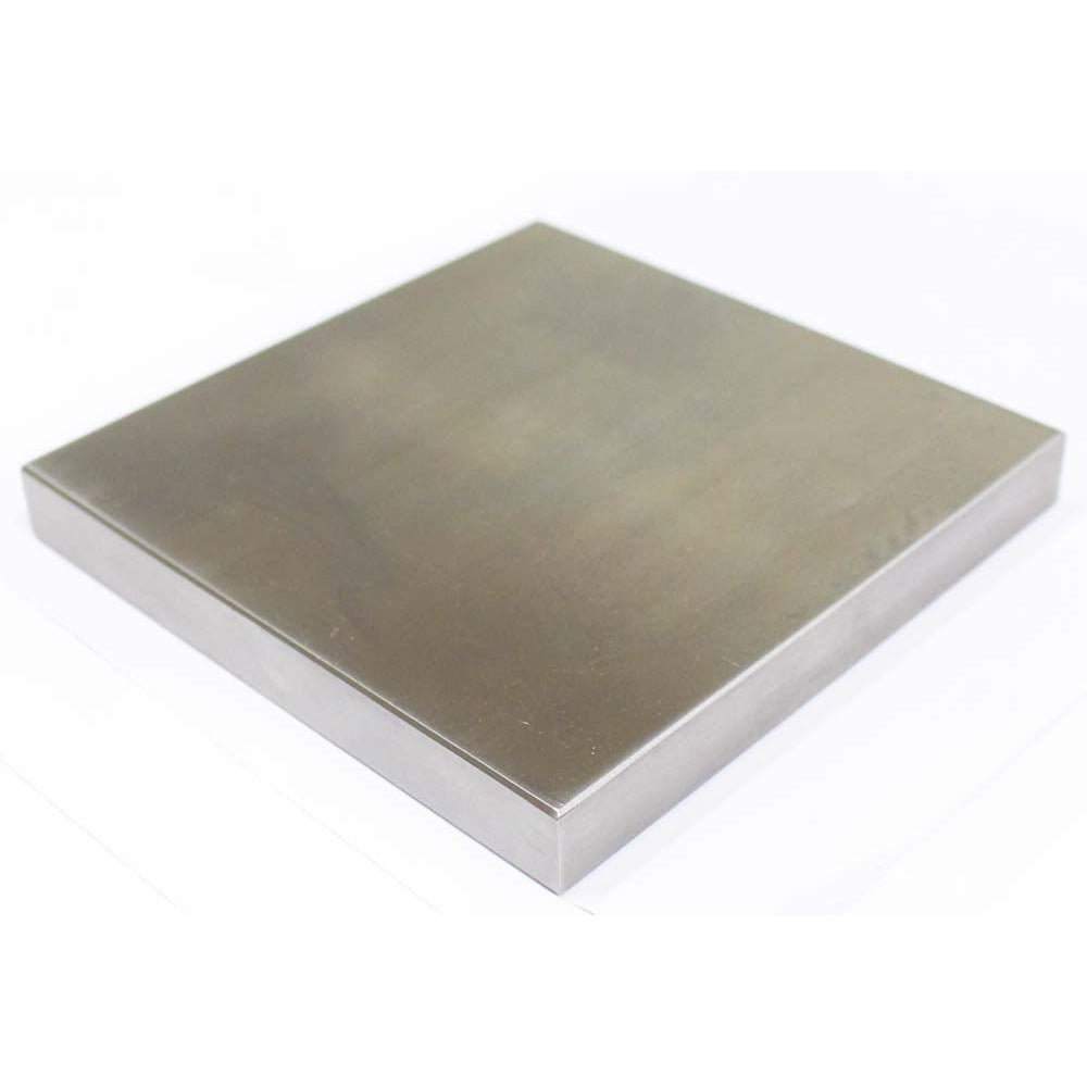 Solid Steel Bench Block - 5-3/4 x 5 3/4 x 3/4 Inches - TJ-44092 - ToolUSA