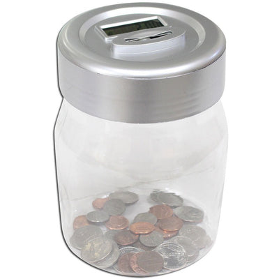 Spaarpot Met Teller -The European Name For A Digital Money Jar For Coins - MONEYJAR-YX - ToolUSA