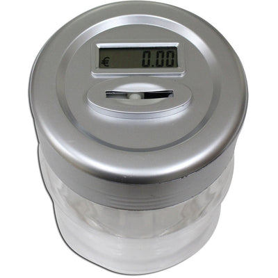 Spaarpot Met Teller -The European Name For A Digital Money Jar For Coins - MONEYJAR-YX - ToolUSA