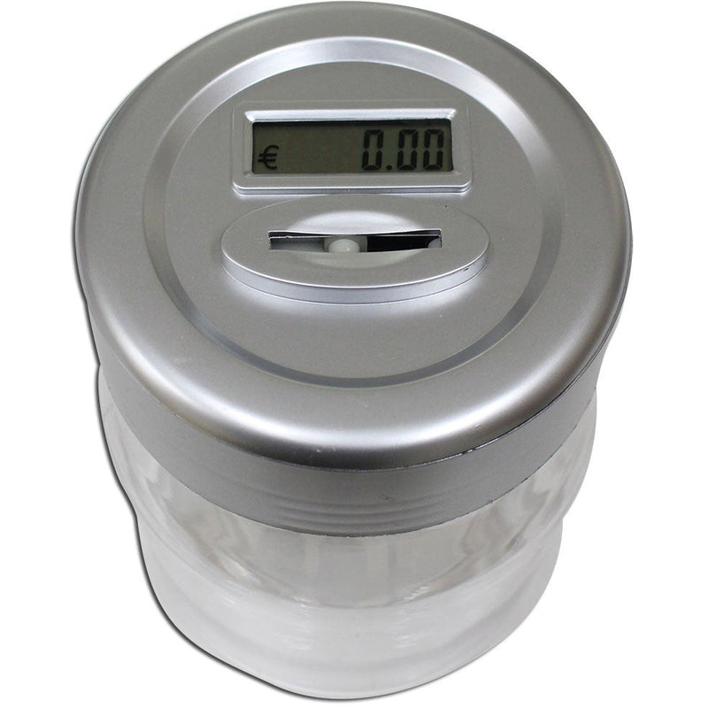 Spaarpot Met Teller -The European Name For A Digital Money Jar For Coins - MONEYJAR-YX - ToolUSA