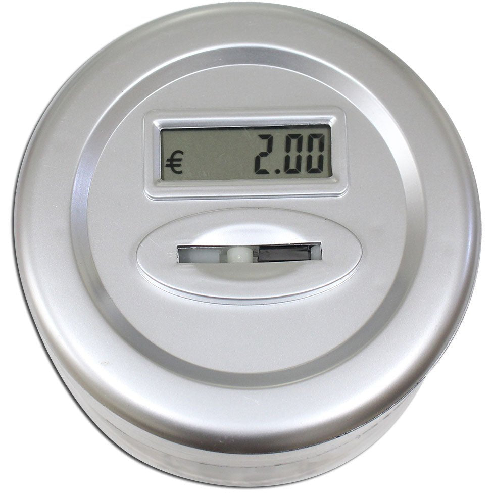 Spaarpot Met Teller -The European Name For A Digital Money Jar For Coins - MONEYJAR-YX - ToolUSA