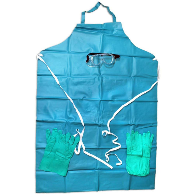 Special Cleaning Kit With Goggles, Apron And Gloves - KIT-9060-YB - ToolUSA