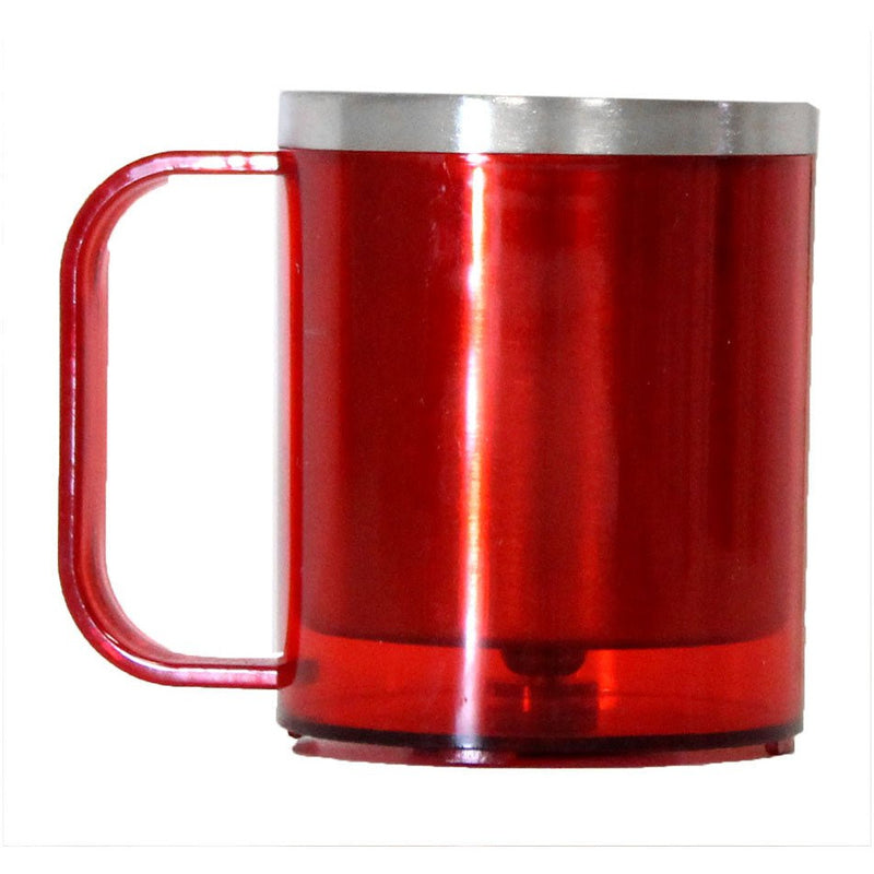 Stainless Steel Colored Coffee Cup (4 Vibrant Colors Options) (Pack of: 2) - U-76734-Z02 - ToolUSA