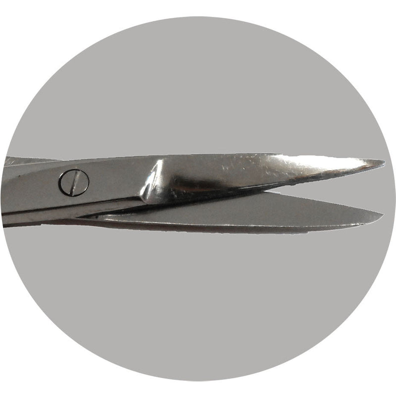Stainless Steel Cuticle Scissors - 3 ½" Long, 1" Blades (Pack of: 2) - SC-45351-Z02 - ToolUSA