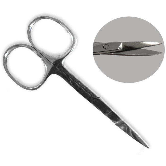 Stainless Steel Cuticle Scissors - 3 ½" Long, 1" Blades (Pack of: 2) - SC-45351-Z02 - ToolUSA