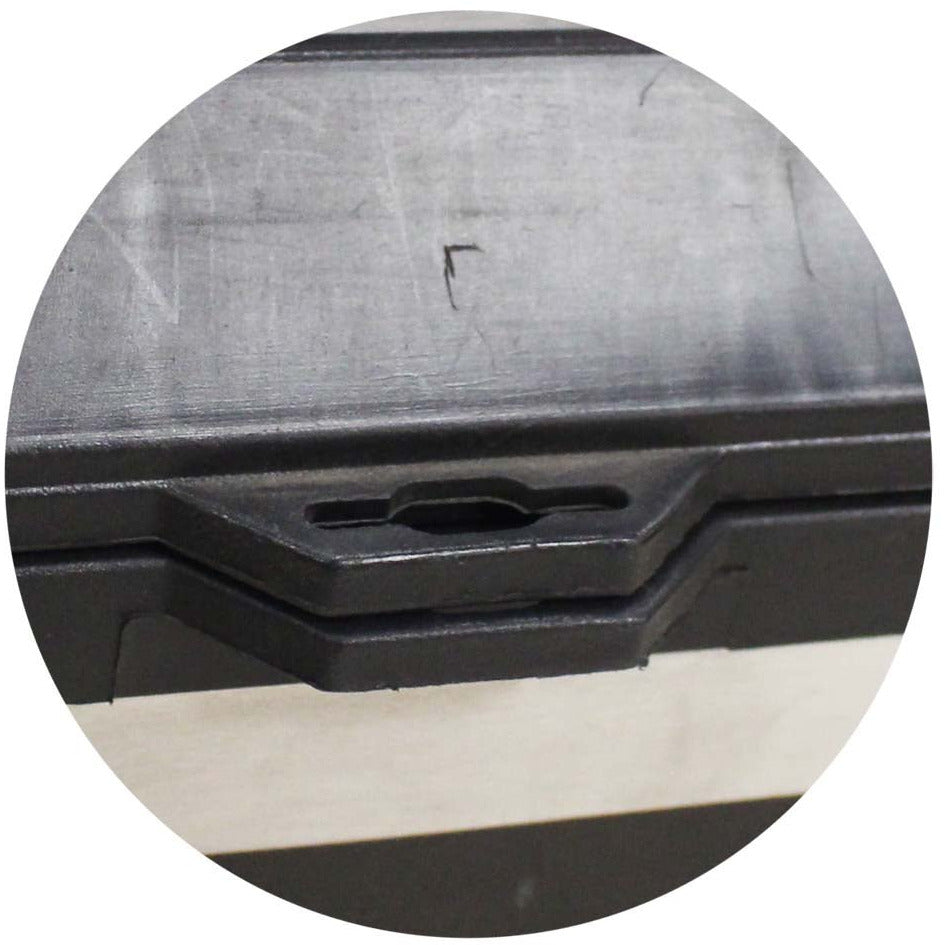 Stainless Steel Exterior Tool Box - 23" x 10" x 9" - MJ-17523 - ToolUSA