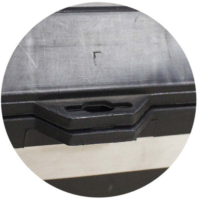 Stainless Steel Exterior Tool Box - 23" x 10" x 9" - MJ-17523 - ToolUSA