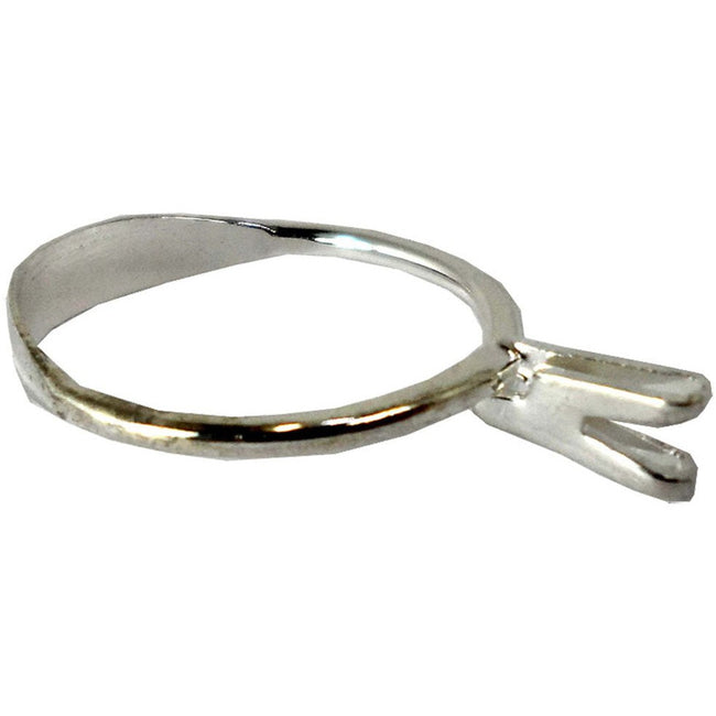 Stainless Steel Ring Display Setting for Gemstones (Pack of: 6) - TJ01-90407-Z06 - ToolUSA