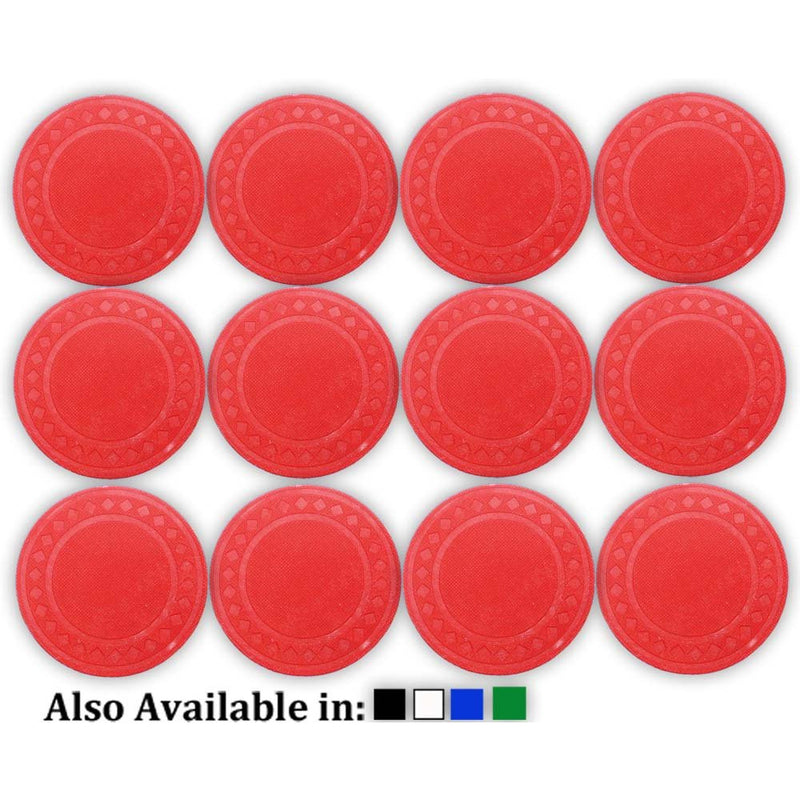Standard Sized Casino Style-Texas Hold'em Poker Chips In Choice Of Color (Pack of: 2) - LH-18018-Z02 - ToolUSA