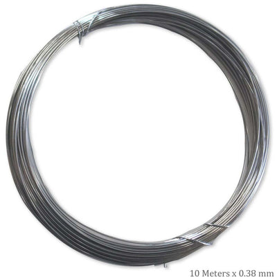 Steel Wire for Picture Hanging or Repairs - 10Mx0.38mm - CR-09143 - ToolUSA