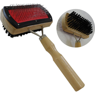 Steel Wire Grooming Brush (Pack of: 1) - PET-02301 - ToolUSA