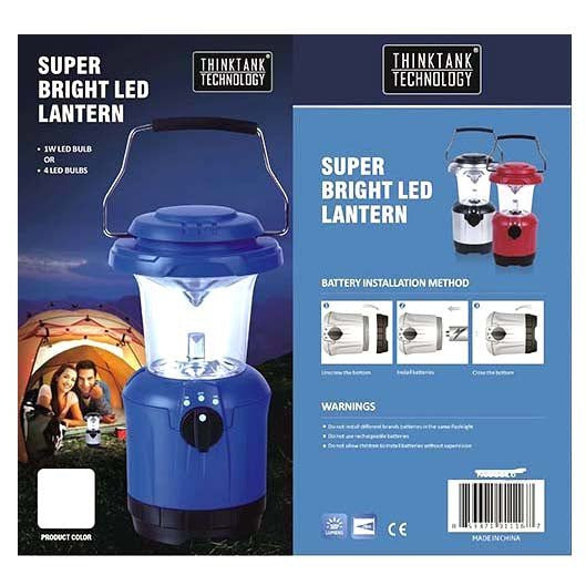 Super Bright Led Lantern With 2 Lighting Modes (Pack of: 1) - FL-92216-YK - ToolUSA