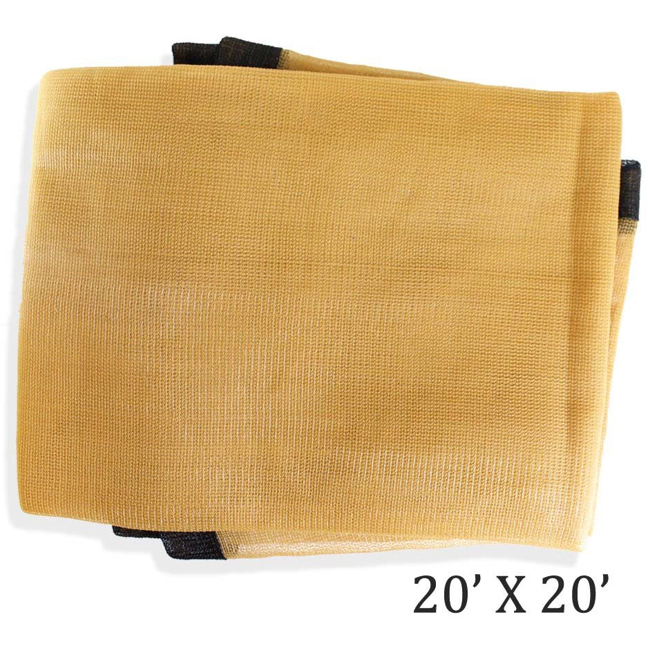 Tan Sunshade Net - ToolUSA
