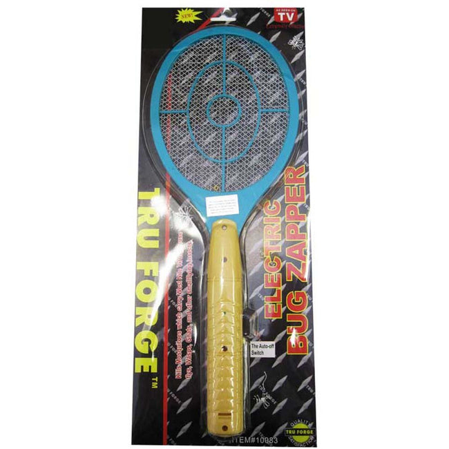 Tennis Racket Style Insect Swatter With Battery Operated "Zapper" - TC600-YH - ToolUSA