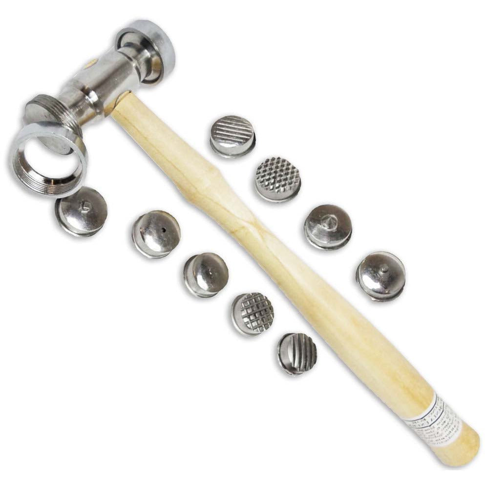 Texturing Hammer with Interchangeable Heads – ToolUSA