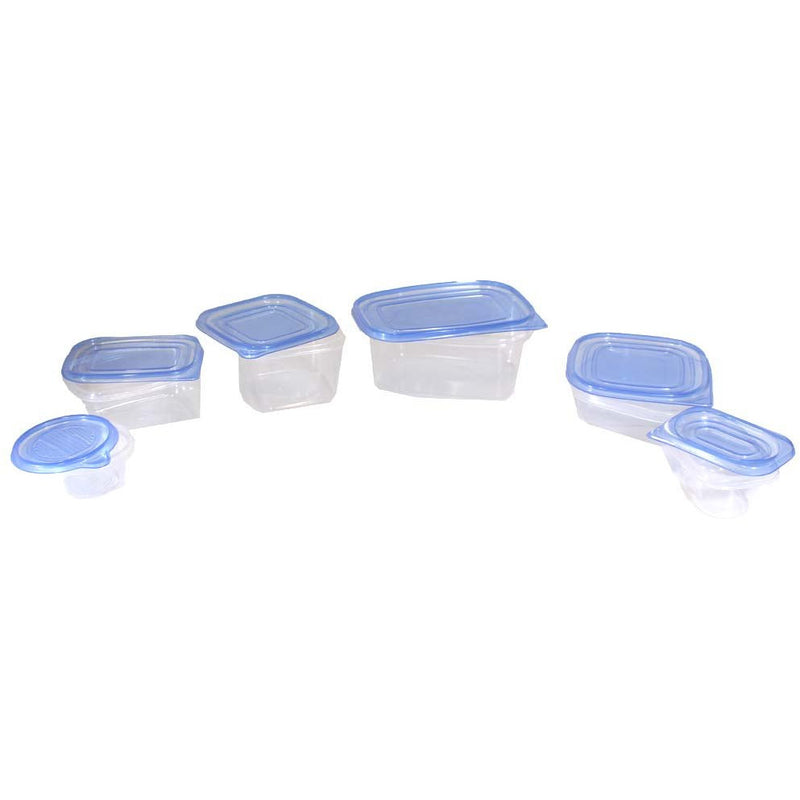 Think Tank 34 Piece Food Storage Clear Container Set - LKCO-6633-U - ToolUSA