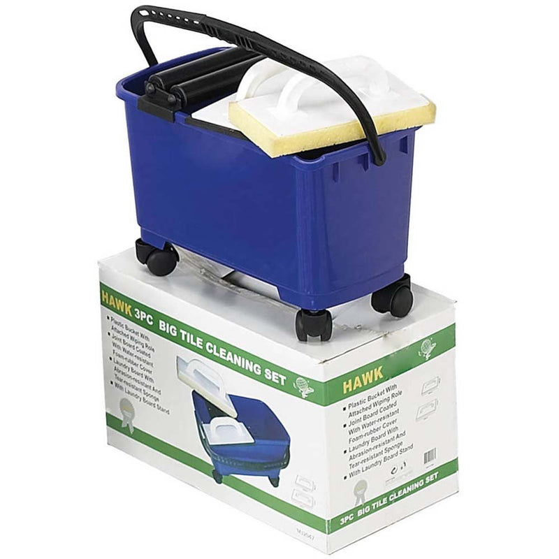 Tile Cleaning 6 Gallon Bucket Set With Cleaning Accessories - G-02047 - ToolUSA