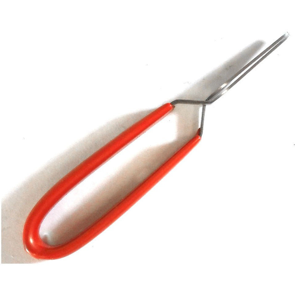 ToolUSA 3-3/4 Inch Cross Lock Tweezers With Vinyl Wrapped Handle: S85-98565 - S85-98565 - ToolUSA