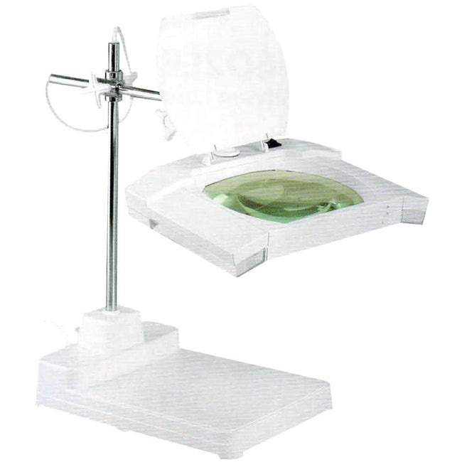 Toolusa 5 Diopter Magnifier Lamp In White With Table Clamp: Mg-14854 - MG-14854 - ToolUSA