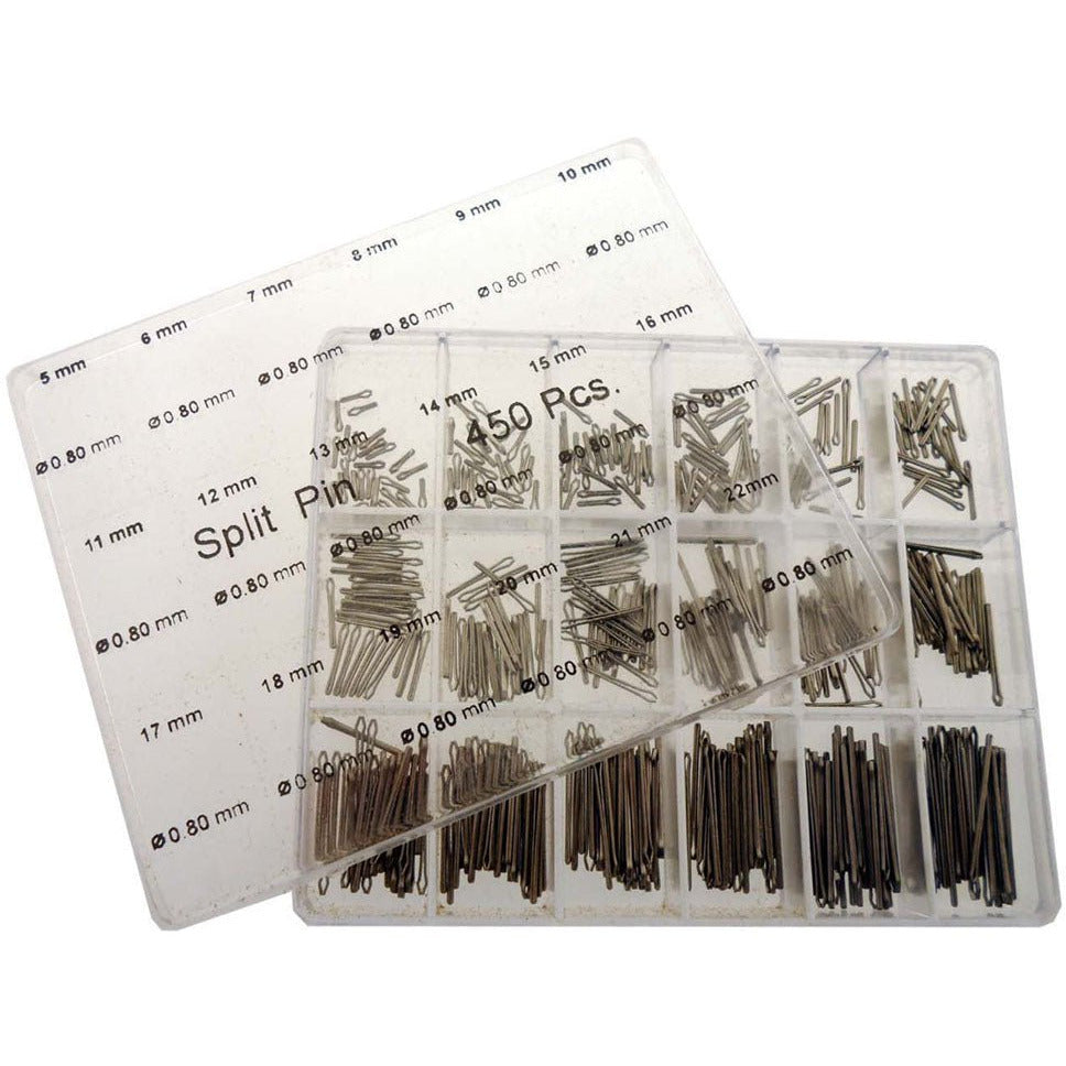 ToolUSA Watch Maker 450pc Split Pin Set - Size : 5mm-22mm: TJ-29395 - TJ-29395 - ToolUSA