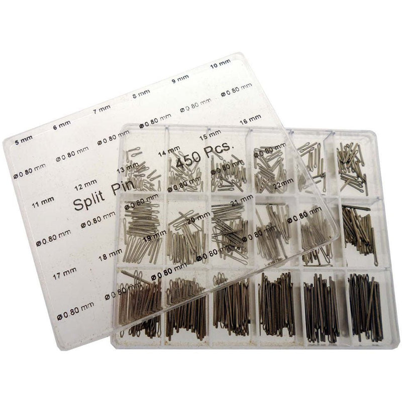 ToolUSA Watch Maker 450pc Split Pin Set - Size : 5mm-22mm: TJ-29395 - TJ-29395 - ToolUSA