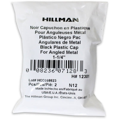 Triangular Plastic Cap For Metal Legs With 90 Degree Angle 1 1/4 X 1 1/4 Inch (Pack of: 1) - HI-44515-Z04 - ToolUSA