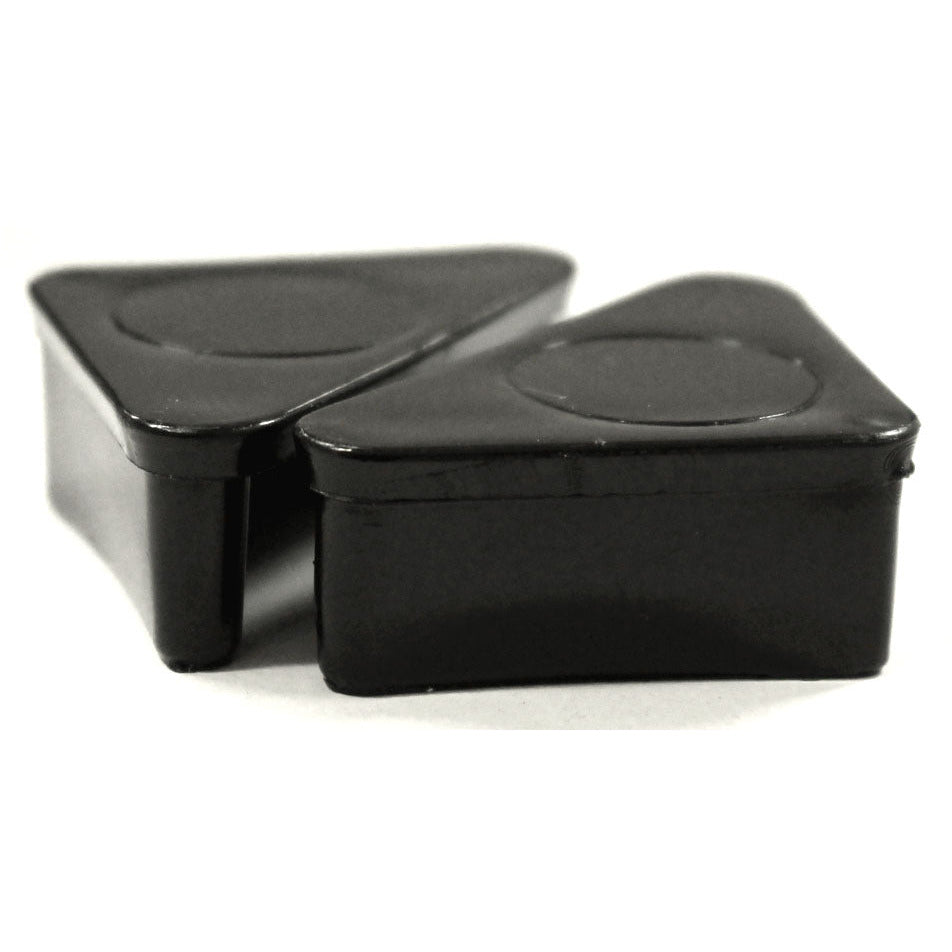 Triangular Plastic Cap For Metal Legs With 90 Degree Angle 1 1/4 X 1 1/4 Inch (Pack of: 1) - HI-44515-Z04 - ToolUSA