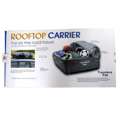 Vehicle Raised Roof Rack Storage Carrier (Pack of: 1) - LHEN-5931 - ToolUSA